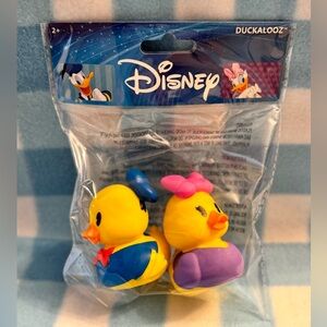 Disney Duckalooz Donald Duck and Daisy Duck 2 Pack Rubber Duckies UNOPENED